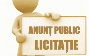 ANUNT DE LICITATIE