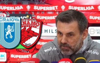 Zeljko Kopic, mesaj pentru Cătălin Cîrjan înainte de Universitatea Craiova – Dinamo: „Am făcut un tunel pentru el azi”